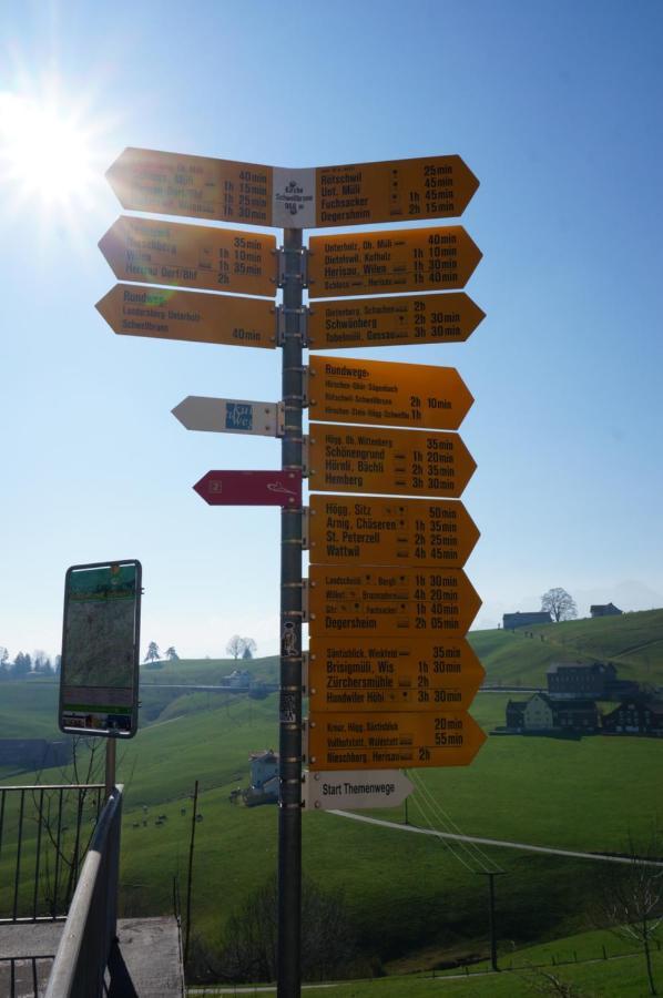 罗斯里施维尔布伦住宿加早餐旅馆 Schwellbrunn 外观 照片